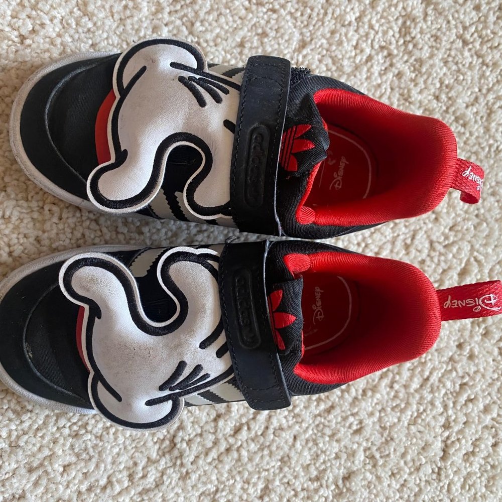 ADIDAS X DISNEY MICKEY SLIP-ON SHOES